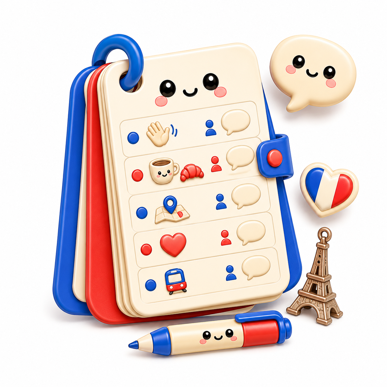 Mini French Phrase Cheat Sheet