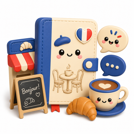 French Café Conversation Pack